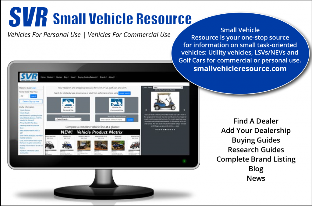 Small Vehicle Resource