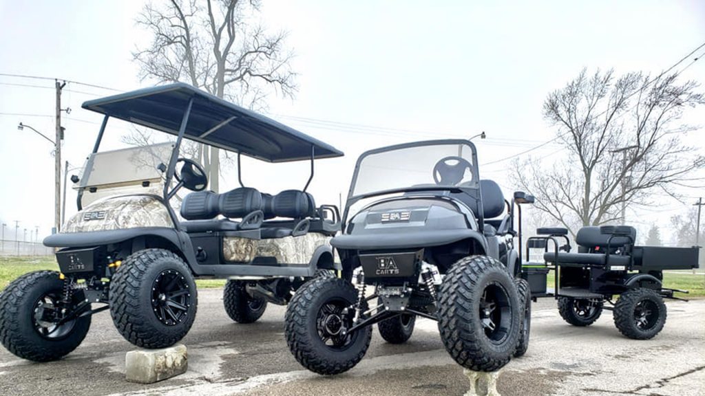 Golf Car Options Ba Carts Builds Carts For Diesel Brothers From The Discovery Channel