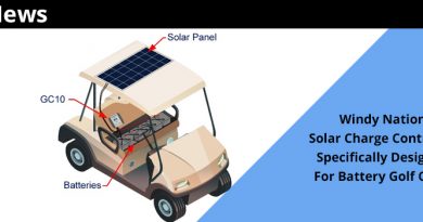Windy Nation Introduces Solar Charge Controller Specifically Designed For Battery Golf Carts