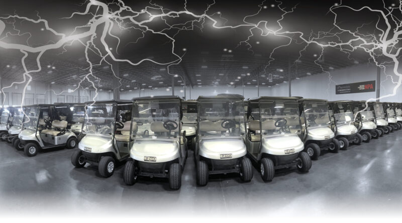 E-Z-GO® LAUNCHES NEW VEHICLES -- FOR THE GOLF COURSE AND THE STREET